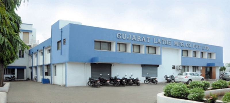 Our Lathe Manufacturing Rajkot Factory